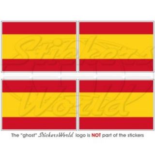 spain spanish civil flag 2 bumper helmet stickers x4 from