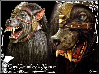 NEW 2012 Warrior Werewolf Latex Halloween Mask Prop Horror Lycan