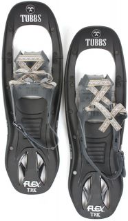 TUBBS FLEX TRK Snowshoes Snow Shoe Pair 24 Mens Black NEW