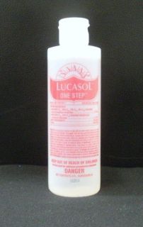 Lucasol. Tanning Bed Cleaner Disinfect 4 oz concentrate makes 8 qts
