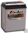 deka etx15 powersports agm battery 100 % new time left