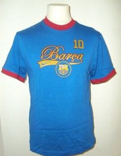 Nike Barcelona Ronaldinho Kids T Shirt And Bag Set UK L , XL
