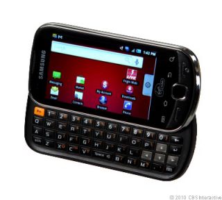 Samsung Intercept M910   Steel gray (Virgin Mobile) Smartphone used 