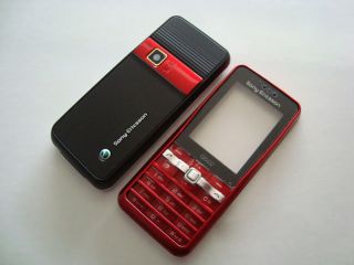 New Housing Cover Case Shell For Sony Ericsson G502 Cover  red