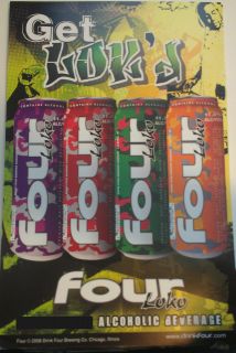 new four loko get lok d promotional poster nos  10 00 or 