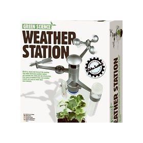 toysmith 4 m weather station kit 4573 green science time