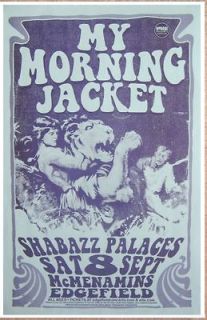 my morning jacket poster in Entertainment Memorabilia