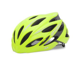 giro savant highlight yellow road bike helmet size medium time