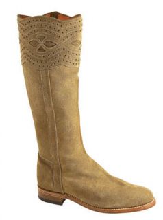 Spanish Riding   Country Boots in Tan Suede size 37 SALE £95.00 LAST 