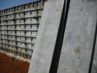 Used Smooth & Textured Western Aluminum Concrete Wall Form Package