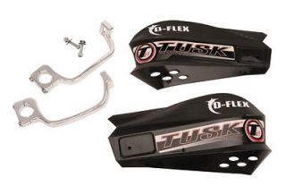 Tusk MX D Flex ATV Handguards Black Honda Suzuki Kawasaki Yamaha
