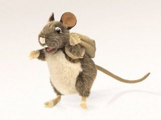 folkmanis puppets pack rat plush hand puppet new time left