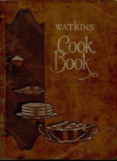 vintage watkins cook book 1926 stapled softcover 