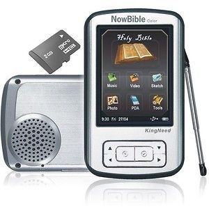 NIV NowBible Color (Voice Only) Audio/Visual Bible Reader /MP4 