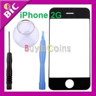 replacement outer lcd screen lens glass for iphone 2g from