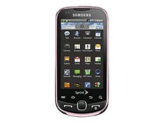 New Samsung Intercept M910   Pink (Sprint) Smartphone Android QWERTY 