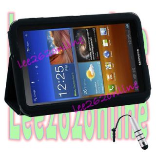   Case with Stand For Samsung Galaxy Tab Plus7.0 P6200 Black+Stylus S