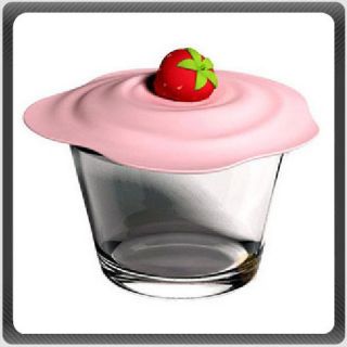 silicone can suction lid sealer cute strawberry from hong kong