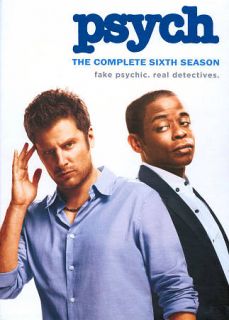 Psych The Complete Sixth Season DVD, 2012, 4 Disc Set