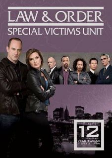 Law & Order Special Victims Unit   The Twelfth Year 12 (DVD, 2011, 5 