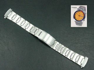 Watch band Bracelet for Seiko 6139 6002 6139 6005 Pogue orange blue 