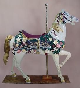 full size carousel horse ilions stander 62 free ship time