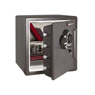   Fire Proof Water Resistant Dual Combination & Key Safe Bolts To Floor