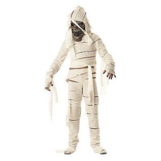 NWT Boys Childs Scary MUMMY Costume Size 8/10 10/12 12/14 monster 3 pc 