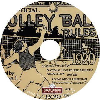 spaldings official volleyball 4 vintage guides on cd from canada