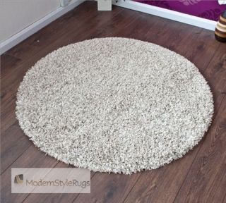 thick shaggy beige white new circle round rug 3 sizes more options rug 