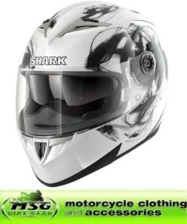 shark s900 glow motorcycle crash helmet large wkw new from