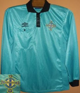 irish football referee perfect shirt jersey l umbro from hungary
