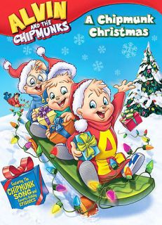   Chipmunks A Chipmunk Christmas by June Foray, Shepard Menken, R.J