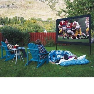   Home ★ Portable Backyard 120 Theater Movie Game Projector Screen