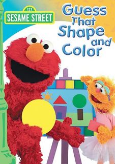 Sesame Street   Guess That Shape and Color DVD, 2006