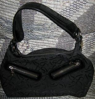 simply vera wang small black handbag tote bag purse time