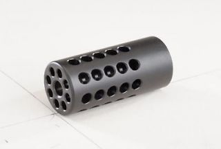Tactical Solutions Matte Black Pac Lite 1/2x28 22 LR Muzzle Brake 
