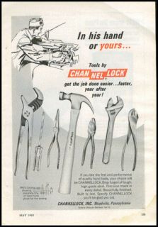 1965 vintage ad for channellock tools 1195 