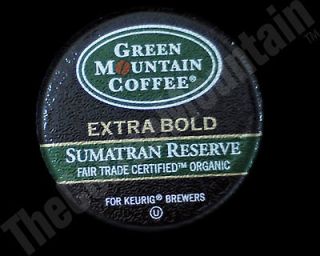 Keurig 6 K cup X bold Coffee Sumatran Reserve by Green Mountain Mar 