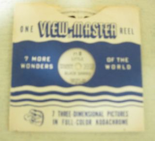 COLLECTIBLE 1948 SAWYERS INC. LITTLE BLACK SAMBO FT 8 VIEW MASTER 