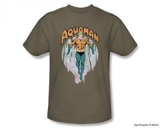 DC Comics Aquaman From The Depths Officially Licensed Adult Shirt S 