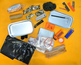 Survival Kit Emergency Fire Starting Kit Multiple ways & Weather 