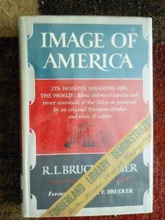 Newly listed 1959 1963 IMAGE OF AMERICA BOOK R. L. BRUCKBERGER 