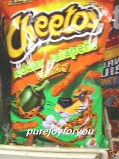   CRUNCHY CHEDDAR JALAPENO Flavored Snacks Chips*Frito lay*GREAT SELLER