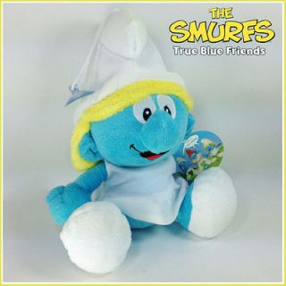 The Smurfs Plush Smrfette Soft Toy Stuffed Animal Girl Smurf Soft Doll 