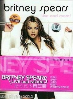     Live And More video DVD+ Poster Brand New Pop   Crazy / Lucky