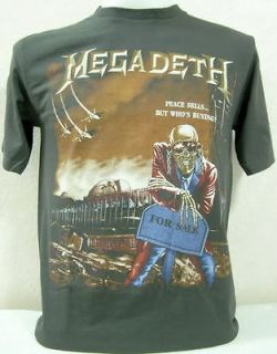 Megadeth Vtg. Rock Nice Cool Men Soft Good Quality T Shirt, L