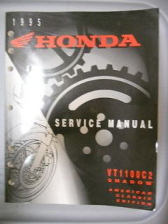 Honda Factory Service Repair Shop Manual 1995 VT1100 C2 Shadow
