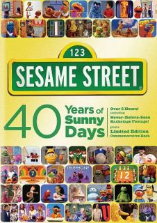 Sesame Street 40 Years of Sunny Days DVD, 2009, 2 Disc Set