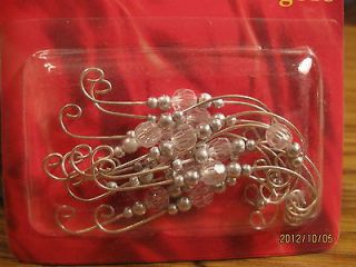 Beautiful Ornament Hangers/Hook Add sparkle to any ornament~Buy 5 get 